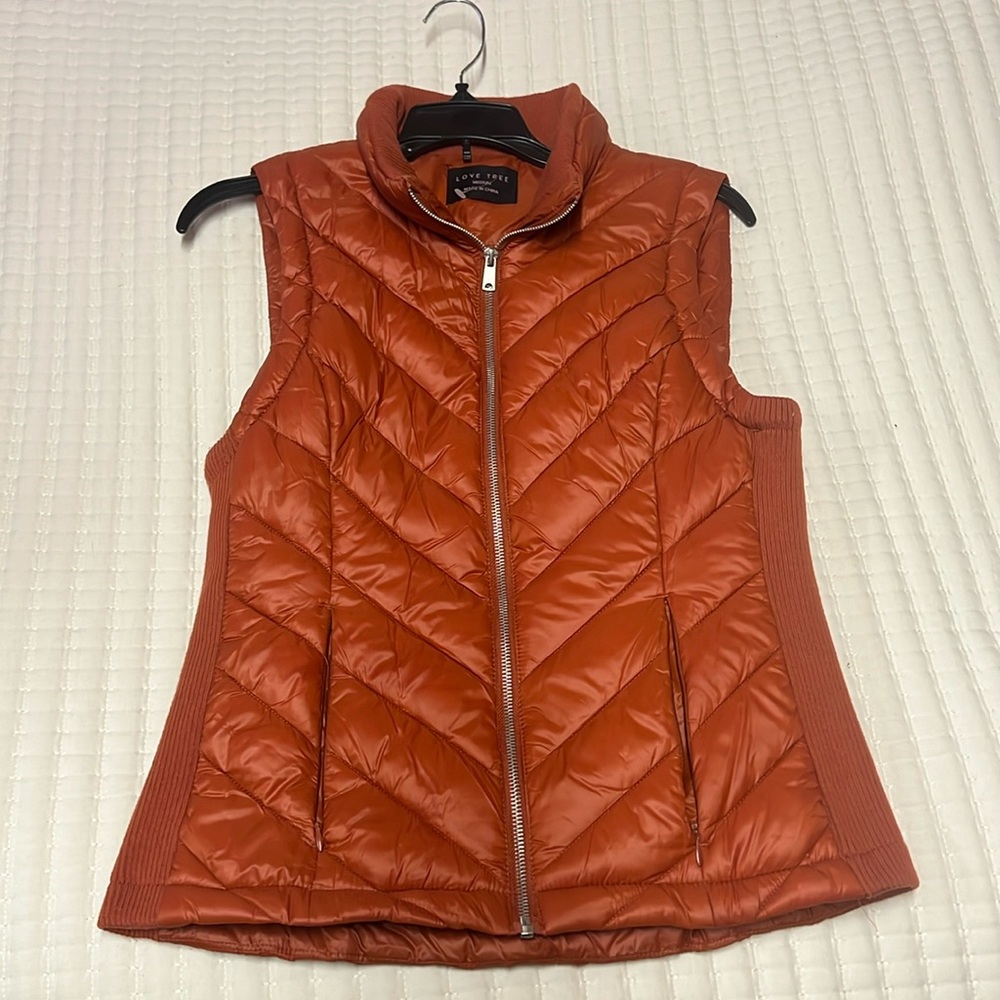 Love Tree Puffer Vest